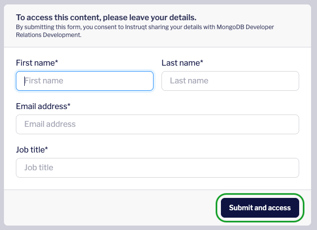 Submit Instruqt form