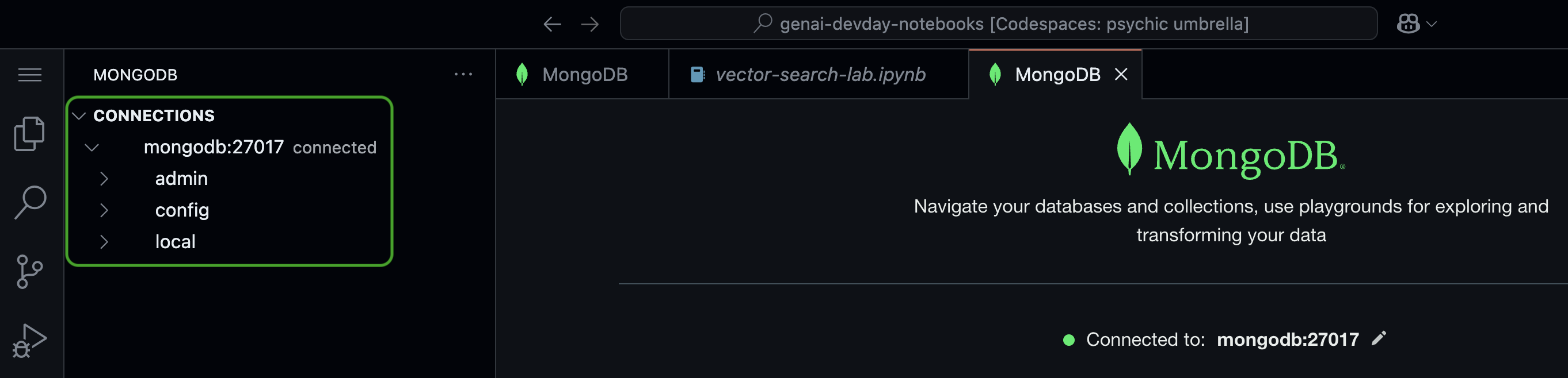 View connections